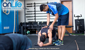 Venha descobrir o melhor de você! 30 dias de treino 5x na semana + 1 consulta com a nutricionista na OnLife Funcional Fitness Clube, válido de segunda a sexta
