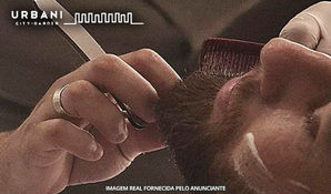 Super combo! Corte de cabelo + barba na Urbani City Barber, válido de segunda a quinta