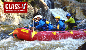 Santo Amaro da Imperatriz/SC: 4 Horas de muita adrenalina e diversão! Rafting mini expedição Black Cânion no Rio Cubatão com descida de 14km com a Class-V Rafting