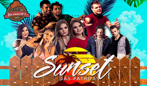 Ingresso unissex pista para curtir o Sunset das Patroas com direito a open bar de vodka e chopp dia 08 de junho sábado a partir das 16h, no Sitio do Bernard's