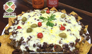¡Sabor y Alegria Mexicana! Chilli com nachos no Guaca Mexican Caribean do Container Food Park, válido de quarta a segunda para consumo ou retirada no local