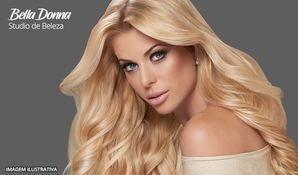 Cauterização Aneethun ou botox com reposição de carbono, na Bella Donna Studio de Beleza válido de terça a sábado