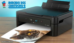 Faltou tinta para sua impressora?! Recarga de cartuchos preta ou colorida no Mercado dos Cartuchos, válido de segunda a sexta