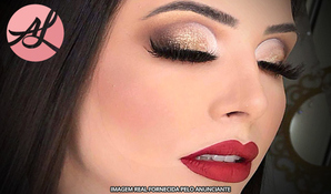 I love makeup! Maquiagem social no Ateliê Aline Leal Makeup & Hair, válido de segunda a sábado