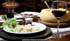 Direto da Itália para sua mesa! Sequência de massas, risotos e carnes com sobremesas na Cantina Fratello´s, válido de quarta a sexta