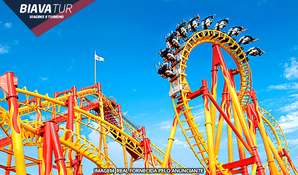 Diversão garantida no Beto Carrero World! Viagem de ida e volta + passaporte para um dia inteiro com a Biavatur, dia 30 de novembro, em até 18 vezes no cartão*