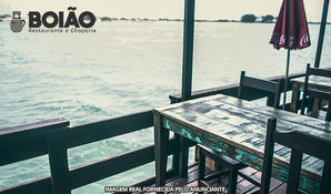 Ponta da Barra - Laguna! Frutos do mar com camarão, lula, marisco, isca de peixe e bolinho de siri + acompanhamentos, no Restaurante Boião, válido de terça a domingo