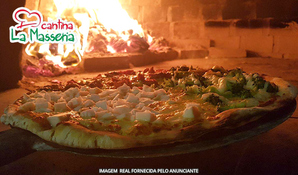 Simplesmente irresistível! Rodízio de pizzas salgadas e doces, buffet livre de massas, saladas e sobremesas na Cantina La Masseria em Içara, válido de segunda a quinta