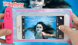 Capa à prova d' água para celular de todos os modelos, na BigPhone no Centro de Criciúma