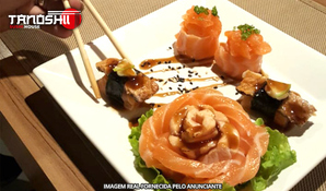 Para os apaixonados por sushi! Buffet livre de sushis com uma enorme variedade, acompanhado de pratos quentes no Tanoshi Sushi House, válido de quarta a segunda