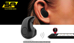 Fone sem fio bluetooth + cabo carregador usb 5v na SA Eletrônicos e Smartphones, válido de segunda a sábado