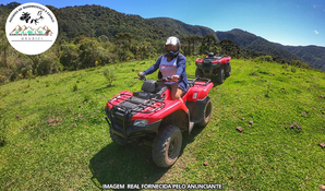 Urubici - Serra do Panelão - SC: 30 minutos de passeio de quadriciclo para 1 pessoa com o Rancho da Montanha