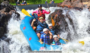 Santo Amaro da Imperatriz - SC: Adrenalina e diversão! Rafting no Rio Cubatão com descida de 7km ou 14km com a Class-V Rafting
