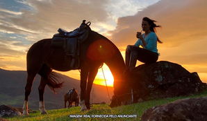 Já imaginou viver a experiência de estar sobre um cavalo e desfrutar de paisagens incríveis? 2 horas de cavalgada com a Cavalgada Vale Dos Canyons em Praia Grande