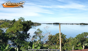 Visão privilegiada da Lagoa de Imaruí! Sequência de frutos do mar com acompanhamentos no Canoas Bistrô na Prainha de Imaruí, válido aos domingos