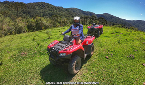 Urubici - Serra do Panelão - SC: 30 minutos de passeio de quadriciclo para 1 pessoa com o Rancho da Montanha