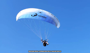 CALIXTRO ESCOLA DE VOO LIVRE: voo duplo de parapente com muita aventura no Morro dos Conventos em até 18 vezes no cartão*