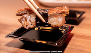 TANOSHI SUSHI HOUSE: buffet livre completo de sushis, pratos quentes, yakisobas, válido de terça a domingo em Araranguá