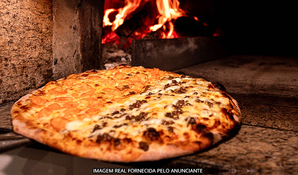 FLORENÇA RESTAURANTE E PIZZARIA: rodízio de pizzas salgadas e doces (forno a lenha) com buffet livre de pratos quentes, carnes, saladas e acompanhamentos