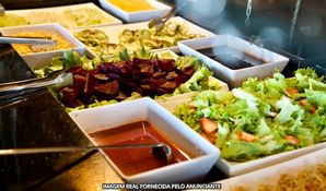 FAMÍLIA ROSSO RESTAURANTE E PIZZARIA: ALMOÇO sistema buffet livre com saladas, frios, massas, carnes, pratos quentes, pratos vegetarianos, sobremesas e muito mais, com opções de terça a domingo