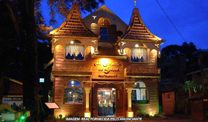 RESTAURANTE LA FAMILLE DE GAZON: sequência completa de Fondue original na pedra, no centro de Gramado - RS