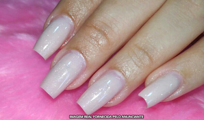 SALÃO THATY CABELEIREIRA: alongamento de unhas em fibra de vidro, cutilagem e esmaltação simples, válido de segunda a sábado