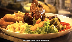 SNACK LANCHES: almoço buffet livre de pratos quentes, carnes, saladas e sobremesas