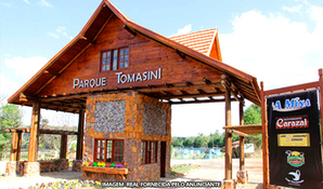PARQUE TOMASINI: almoço colonial buffet livre no Restaurante Carazal e visitação à Mina de pedras preciosas em Gramado - RS