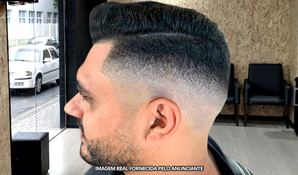 BARBEARIA DANIEL: corte de cabelo degradê no centro de Criciúma