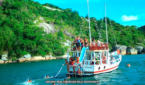 SCUNA LADY MANOELA: 1 hora de passeio de barco na praia da Lagoa da Conceição em Florianópolis - SC