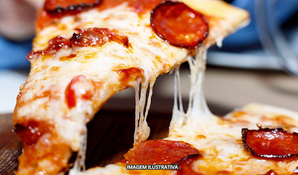 PAPO'S E TRAGO'S: pizza grande 35cm e 8 fatias, no centro de Cocal do Sul - SC