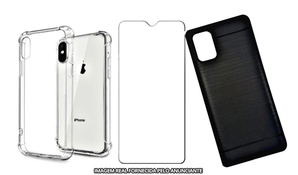 BIGPHONE: películas de vidro tradicional ou capas para Smartphones (diversos modelos e estampas)