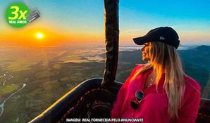 CANYONS E BALÕES ADVENTURE GROUP: voo de balão em até 6 vezes no cartão*