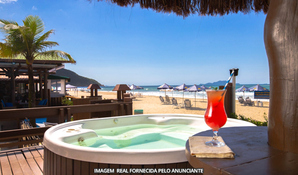 HOTEL COSTA NORTE INGLESES: 1 diária para 2 pessoas com café da manhã em suíte frente ao mar