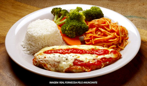 RAFFITIS PIZZA PUB: almoço buffet livre com pratos quentes de massas, risotos, carnes, saladas e sobremesas