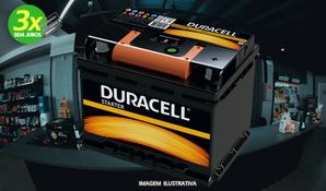 MEPPEL AUTO CENTER: bateria Duracell automotiva 45 ou 60 amperes