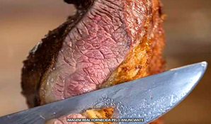 CHURRASCARIA CASCATA: almoço buffet livre com sequência de grelhados, pratos quentes, saladas e sobremesas