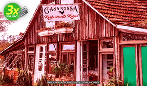 RESTAURANTE RURAL CASA NOSSA: almoço caseiro com galinha caipira, polenta, saladas e sobremesas, na cidade dos Canyons