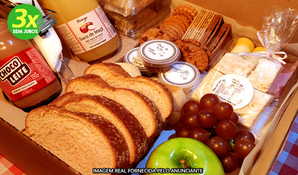 MAIS UM PICNIC: box grande de piquenique ou café da manhã (serve entre 3 e 4 pessoas) para retirada no local ou entrega