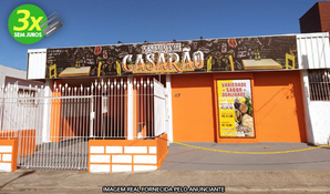 RESTAURANTE CASARÃO: almoço buffet livre com pratos quentes, carnes, saladas e sobremesa