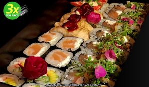 OSHIRO SUSHI OF DREAMS: combinado de sushi com 30 peças para consumo ou retirada no local