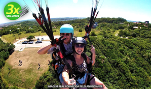 CALIXTRO ESCOLA DE VOO LIVRE: voo duplo de parapente com muita aventura