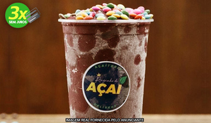 REIZINHO DO AÇAÍ: pote de 1kg de açaí com confetes