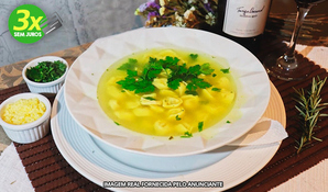 ESPERIENZA BISTROT: sequência de sopa com sabor tradicional ou premium e acompanhamentos no centro de Gramado