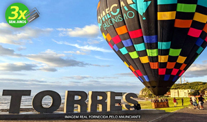 OMEGA BALONISMO: voo de balão coletivo ou exclusivo em até 6 vezes no cartão*