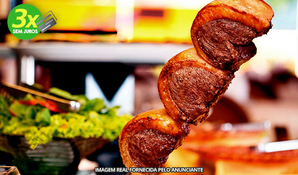 RESTAURANTE SOMARIVA: espeto corrido com buffet livre de pratos quentes com comida típica italiana, saladas e sobremesas