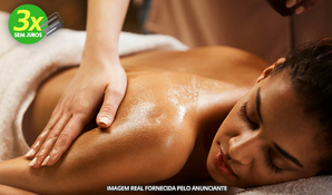 DANI MASSAGEM E ALISAMENTO: 1 sessão ou 5 sessões de massagem relaxante ou modeladora, anexo ao Glamour Studio de beleza e Estética
