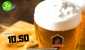 DON MOOS CERVEJARIA ARTESANAL: aluguel de barril de chopp de 30, 50 ou 100 litros, para entrega*