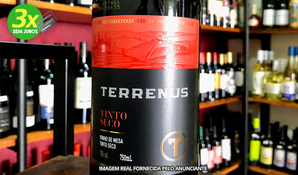 CASA SOBRELLIER: vinho artesanal Terrenus Blend Tinto Suave ou Terrenus Blend Tinto Seco