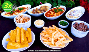BISTROT 360º CAFÉ E RESTOBAR: sequência de massas tradicionais com grelhados e acompanhamentos